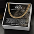 To My Son Necklace